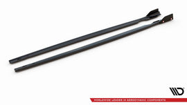Diffusori Sotto Minigonne V.2 Volkswagen Golf R Hatchback Mk8 + Flap — dettaglio del profilo
