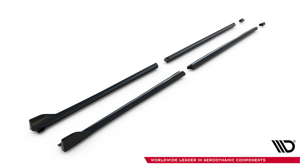 Diffusori Sotto Minigonne V.2 Mercedes Classe V W447 AMG-Line — vista laterale