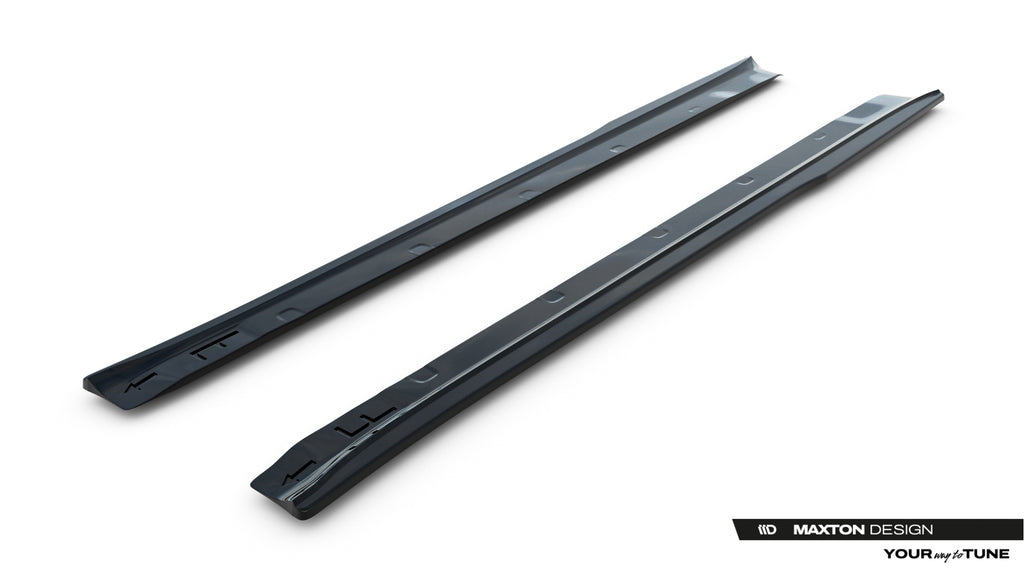 Diffusori Sotto Minigonne V.2 Tesla Model S Mk1 — vista posteriore