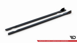 Diffusori Sotto Minigonne V.3 Volkswagen Golf Mk7 + Flap R / R-Line — dettaglio del profilo