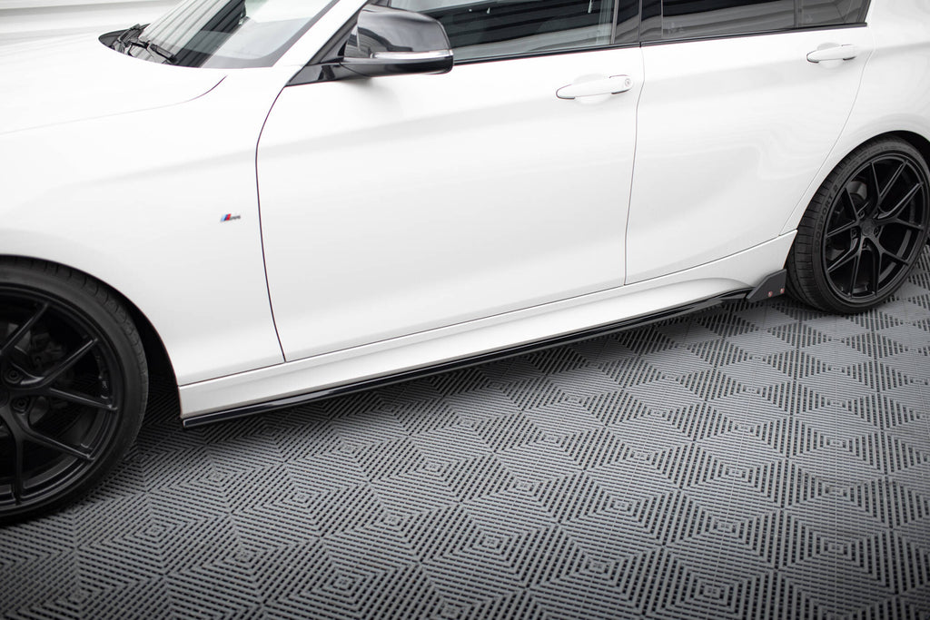 Diffusori Sotto Minigonne V.4 BMW Serie 1 F20 Facelift + Flap M-Pack / M140i — dettaglio del profilo