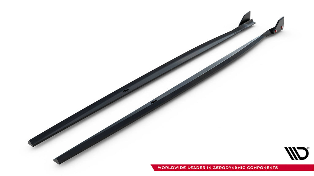Diffusori Sotto Minigonne V.4 BMW Serie 1 F20 Facelift + Flap M-Pack / M140i — vista laterale