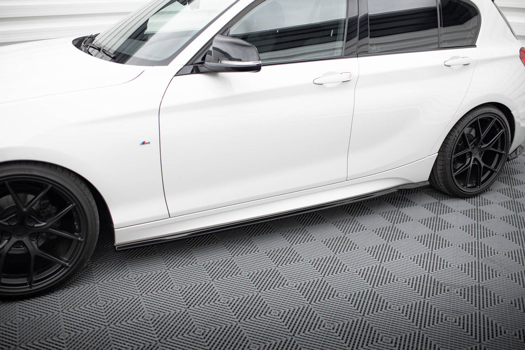 Diffusori Sotto Minigonne V.5 BMW Serie 1 F20 Facelift M-Pack / M140i — dettaglio del profilo