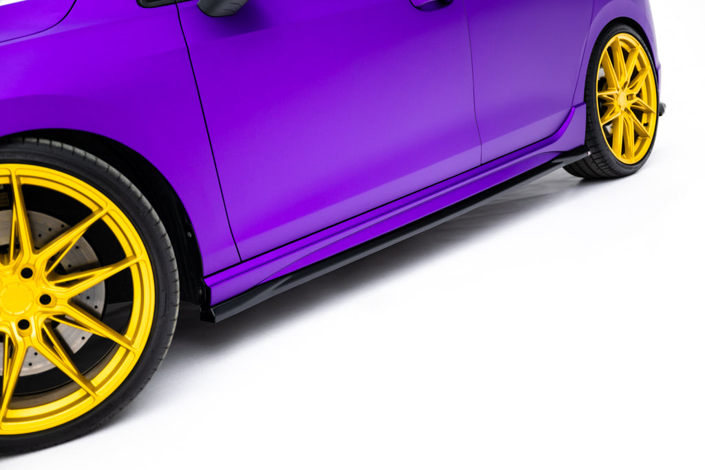 Diffusori Sotto Minigonne V.5 Volkswagen Golf R Hatchback Mk8 — vista posteriore