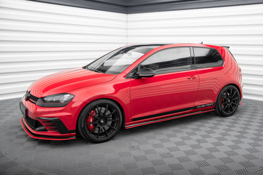 Diffusori Sotto Minigonne Volkswagen Golf Mk7 GTI Clubsport — dettaglio del profilo