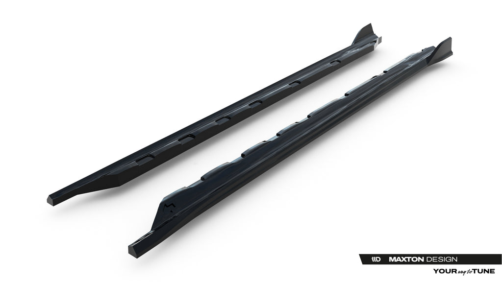 Diffusori Sotto Minigonne Volkswagen Golf Hatchback Mk8 Facelift — vista posteriore
