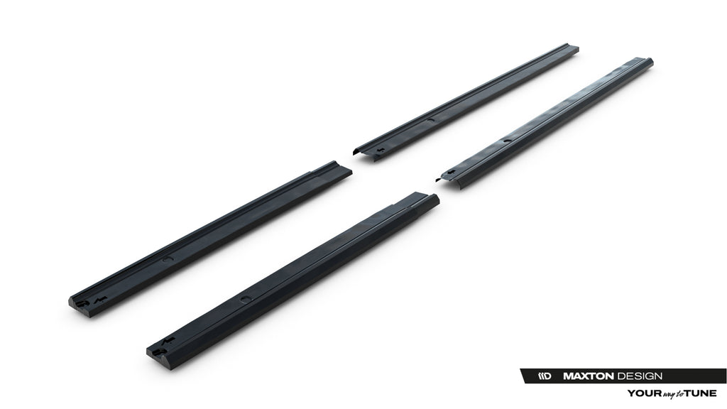 Diffusori Sotto Minigonne Volkswagen Transporter T7 L1 — particolare della finitura