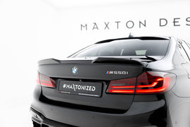 Estensione Spoiler Maxton Design compatibile con BMW Serie 5 Berlina G30 M-Pack / M550i / M550d — dettaglio del profilo