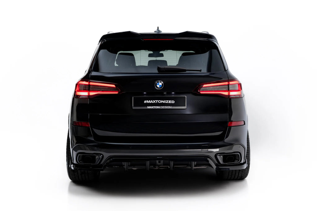 Estensione Spoiler BMW X5 G05 M-Pack — vista frontale