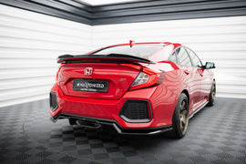 Estensione Spoiler Honda Civic Mk10 SI — dettaglio del profilo