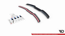 Carica l'immagine nel visualizzatore di Gallery, Estensione spoiler Maxton Design in ABS nero lucido per Audi A1 S-Line GB, dettaglio del biadesivo