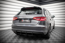 Carica l'immagine nel visualizzatore di Gallery, Estensione spoiler Maxton Design per Audi A3 Sportback 8V, ABS nero lucido — vista principale