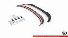Carica l'immagine nel visualizzatore di Gallery, Estensione spoiler Maxton Design per Audi A3 Sportback 8V, ABS nero lucido — particolare della finitura