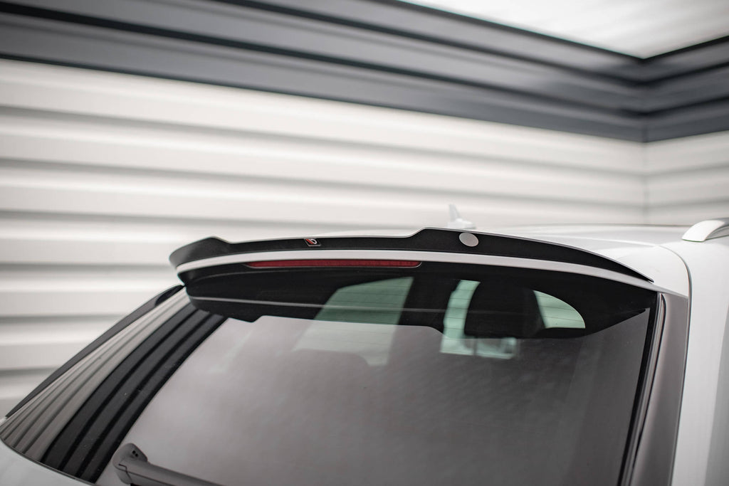 Estensione spoiler Maxton Design per Audi Q3 8U Facelift, ABS nero lucido - vista d'insieme