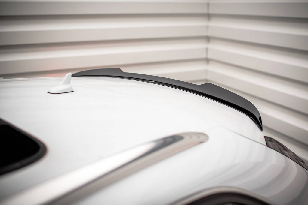 Estensione spoiler Maxton Design per Audi Q3 8U Facelift, ABS nero lucido - dettaglio del profilo