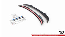Carica l'immagine nel visualizzatore di Gallery, Estensione spoiler Maxton Design per Audi Q3 8U Facelift, ABS nero lucido - particolare della finitura