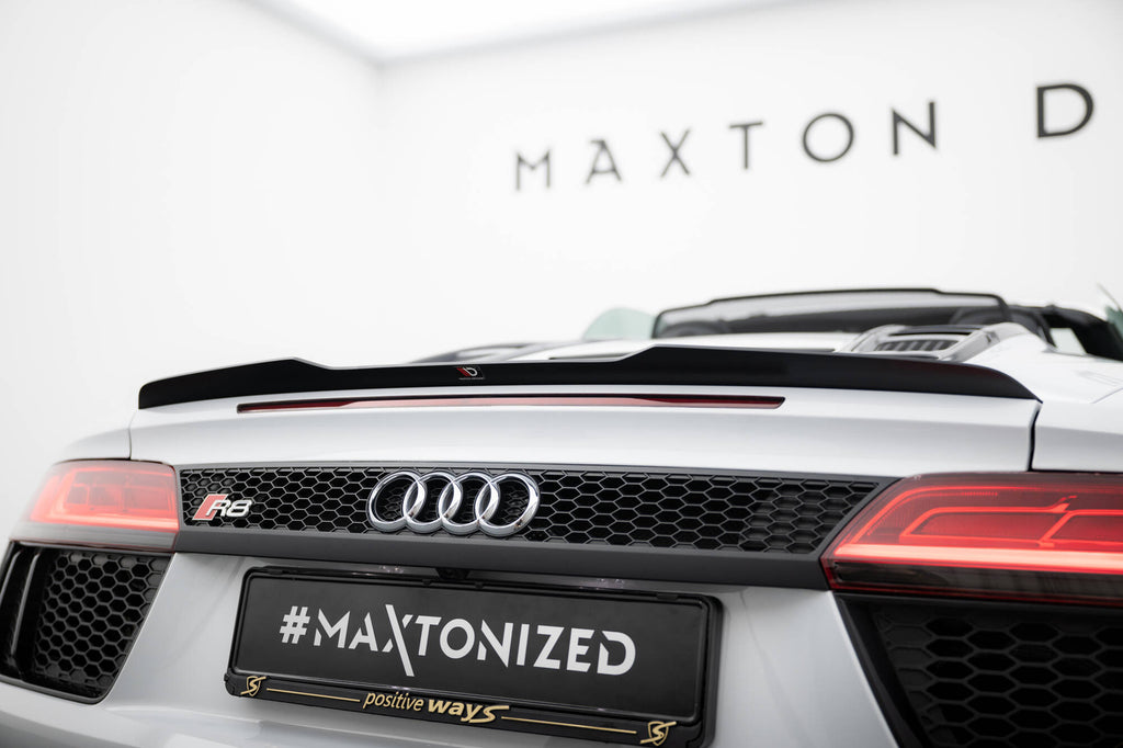 Estensione Spoiler Audi R8 Mk2 Spyder — dettaglio del profilo