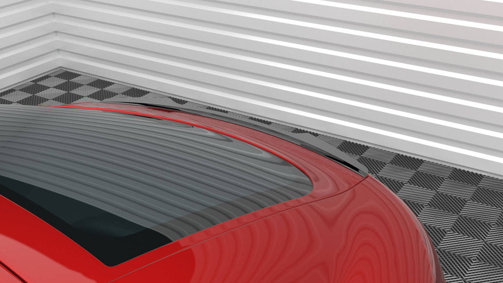 Estensione Spoiler Audi TT 8J — vista posteriore
