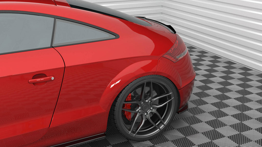 Estensione Spoiler Audi TT 8J — dettaglio del fissaggio
