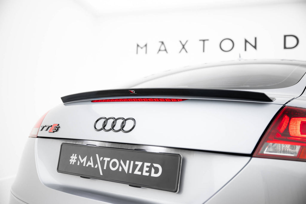 Estensione Spoiler Audi TT 8J S-Line — vista posteriore