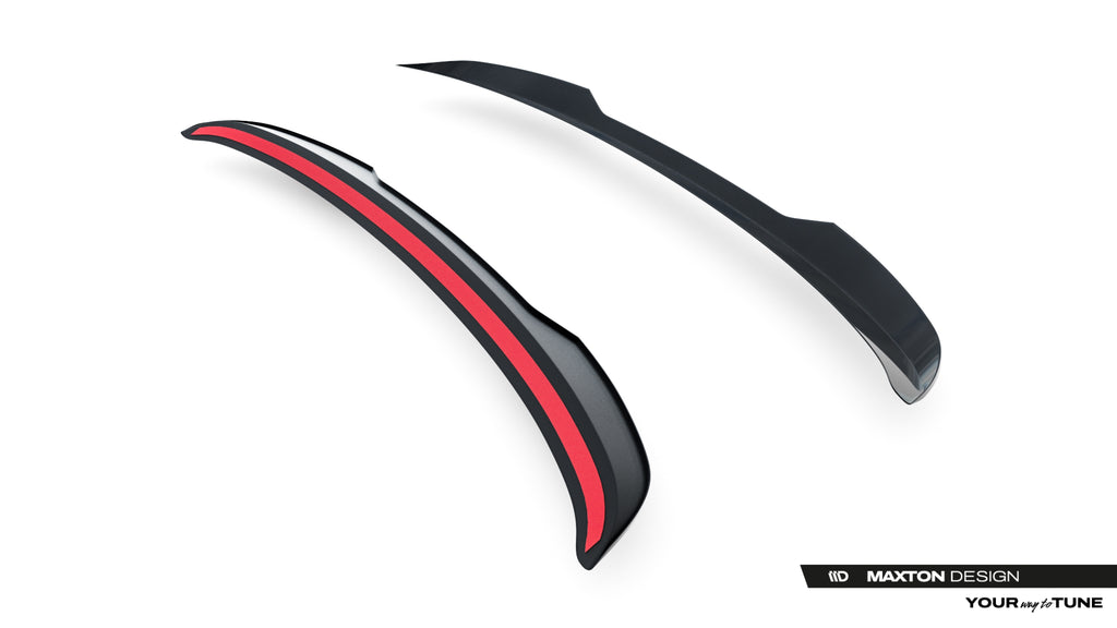 Estensione Spoiler BMW Serie 3 Station Wagon F31 M-Pack — vista laterale