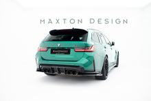 Carica l'immagine nel visualizzatore di Gallery, Estensione spoiler Maxton Design per BMW Serie 3 Station Wagon G21 e M3 G81 — ABS nero lucido, vista di dettaglio