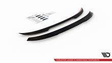 Carica l'immagine nel visualizzatore di Gallery, Estensione spoiler Maxton Design in ABS nero lucido per BMW X1 M-Pack F48, dettaglio del profilo