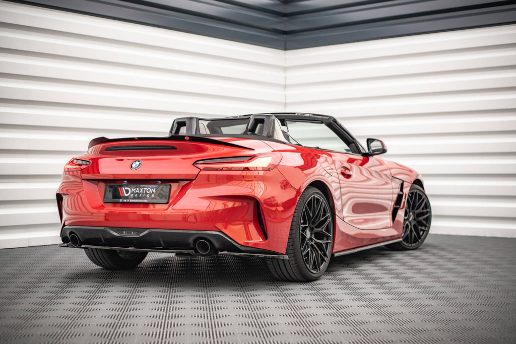 Estensione spoiler Maxton Design in ABS nero lucido per BMW Z4 M-Pack G29, dettaglio del profilo
