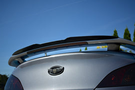 Estensione spoiler Maxton Design per Hyundai Genesis Coupe Mk1, ABS nero lucido - vista d'insieme