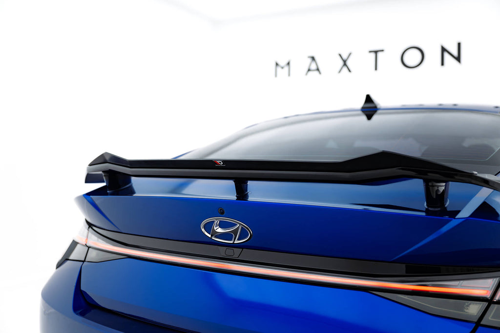 Estensione Spoiler Hyundai Elantra N Mk7 — montato sulla vettura