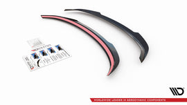 Estensione spoiler Maxton Design per Kia XCeed Mk1, ABS nero lucido