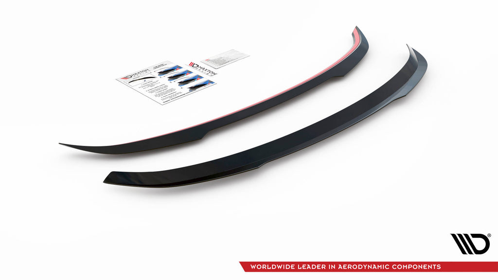 Dettaglio dell'estensione spoiler Maxton per Kia XCeed Mk1