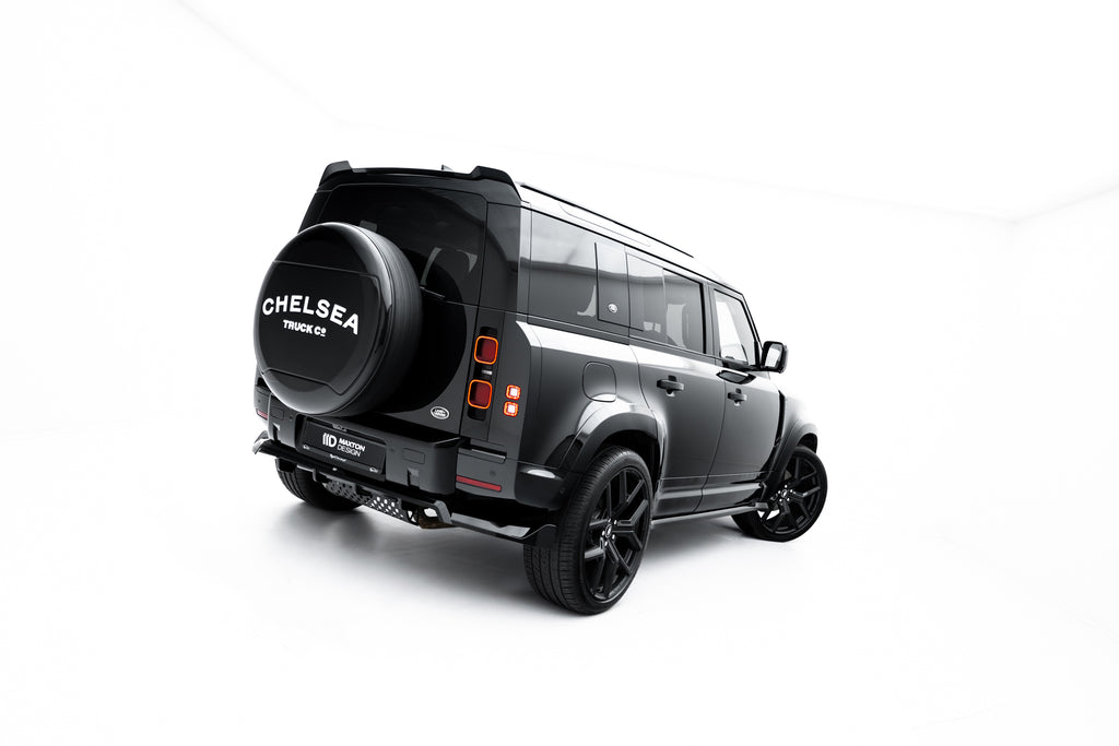 Estensione Spoiler Land Rover Defender Mk4 — particolare della finitura
