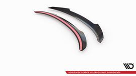 Estensione spoiler Maxton Design per Maserati Ghibli Modena Mk3 Facelift, ABS nero lucido