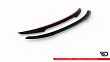 Carica l'immagine nel visualizzatore di Gallery, Estensione spoiler Maxton Design per Maserati Ghibli Modena Mk3 Facelift, ABS nero lucido — vista laterale