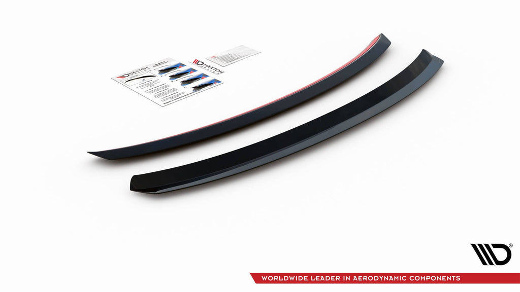 Estensione spoiler Maxton Design per Mazda CX-3 Mk1, ABS nero lucido
