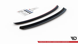 Estensione spoiler Maxton Design per Mazda CX-3 Mk1, ABS nero lucido