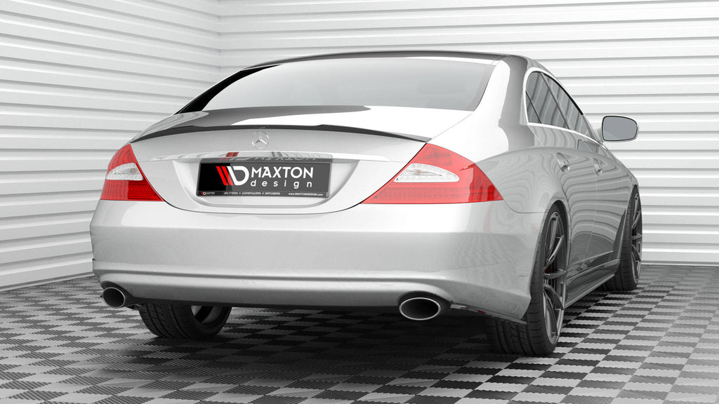 Estensione Spoiler Mercedes CLS C219 — vista frontale