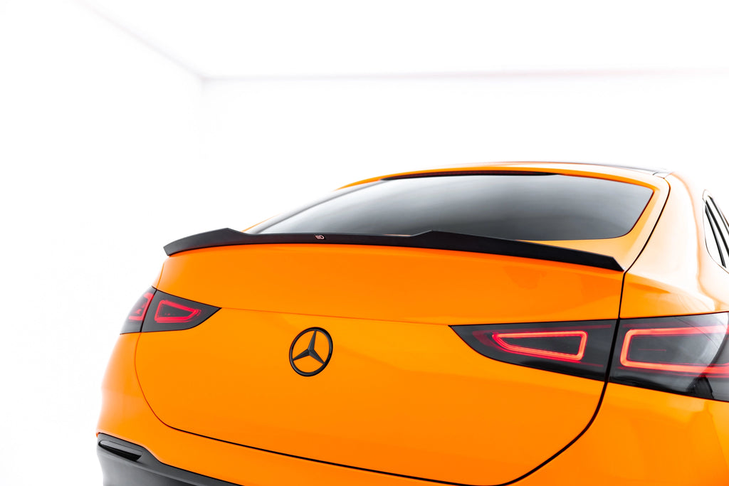 Estensione spoiler Maxton Design per Mercedes-Benz GLE Coupé C167, ABS nero lucido — dettaglio del profilo