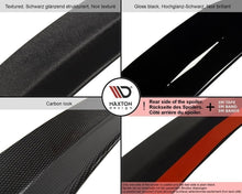 Carica l'immagine nel visualizzatore di Gallery, Profilo dell'estensione spoiler in ABS nero lucido per Opel Corsa OPC