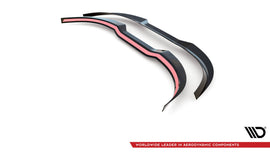 Estensione spoiler Maxton Design per Peugeot 208 GTi Mk1, ABS nero lucido — vista principale