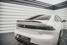 Carica l'immagine nel visualizzatore di Gallery, Estensione spoiler Maxton Design per Peugeot 508 Berlina Mk2, ABS nero lucido - vista d'insieme