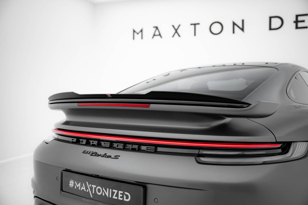 Estensione Spoiler Porsche 911 992 Turbo S Sport Package — vista laterale