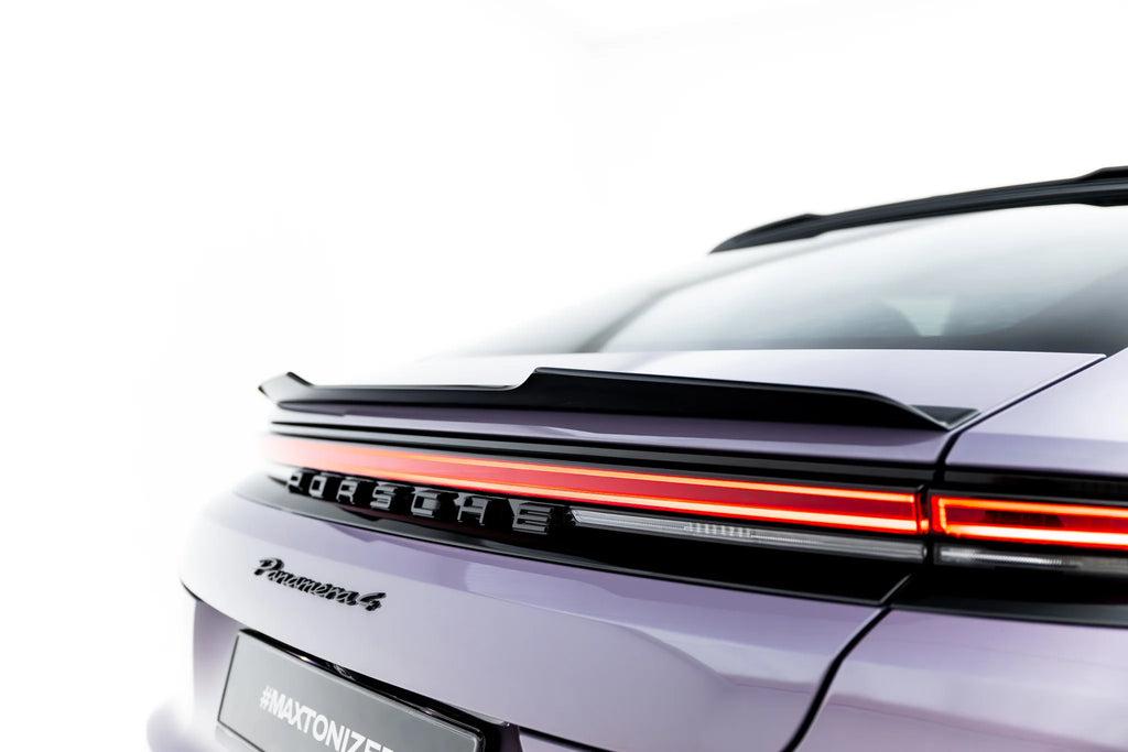 Estensione Spoiler Porsche Panamera 972 Panamera 4 / Panamera 4S E-Hybrid — montato sulla vettura