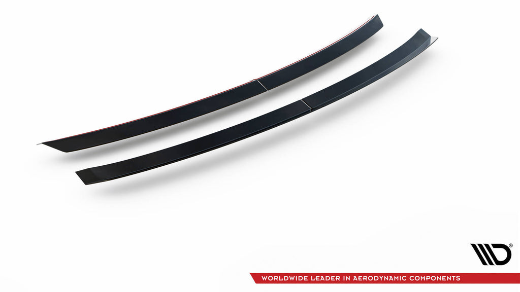 Estensione spoiler montata sulla Porsche Panamera 971 E-Hybrid