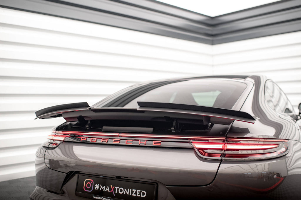 Spoiler cap Porsche Panamera Turbo S E-Hybrid 971 vista laterale