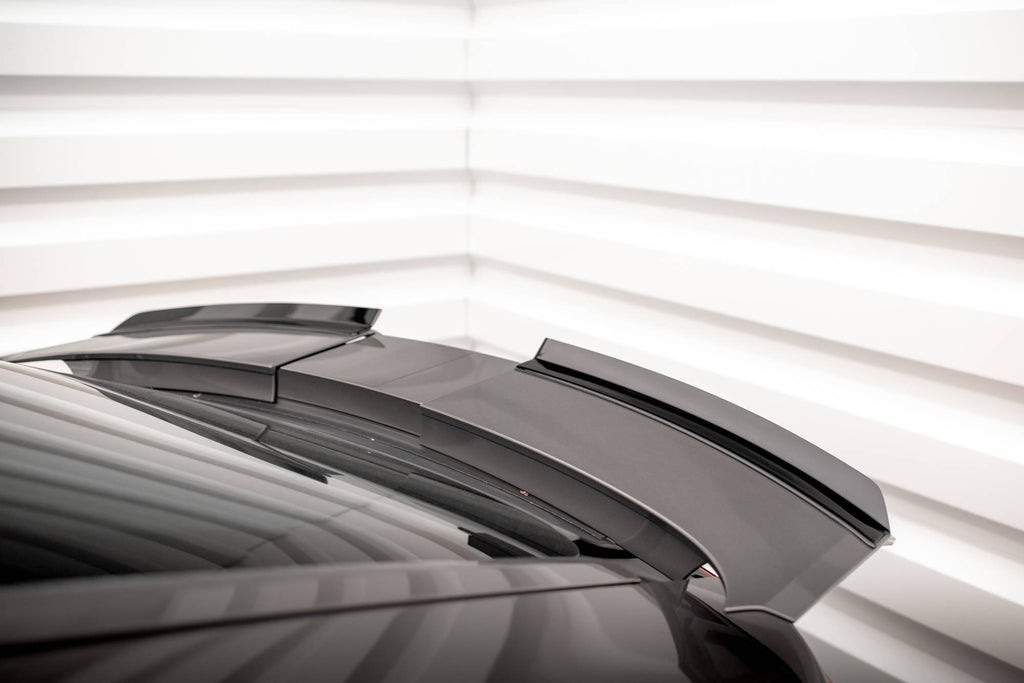 Estensione spoiler nero lucido Maxton per Porsche Panamera 971 2016-2020