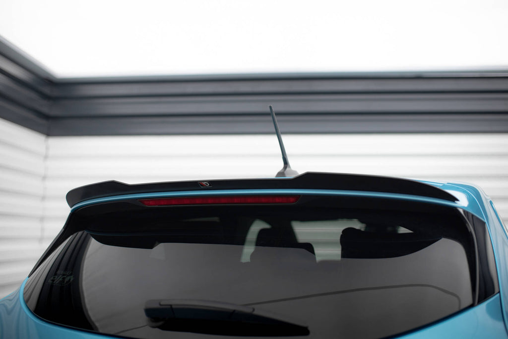 Estensione spoiler Maxton Design per Renault Clio Mk5, ABS nero lucido — immagine di riferimento