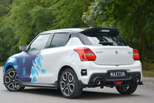Carica l'immagine nel visualizzatore di Gallery, Estensione spoiler Maxton Design per Suzuki Swift Sport Mk6, ABS nero lucido — vista d'insieme