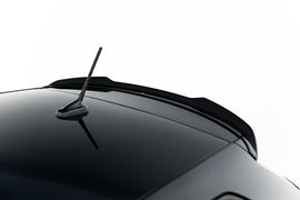 Estensione spoiler Maxton Design per Seat Ibiza Mk5 FR, ABS nero lucido — vista principale